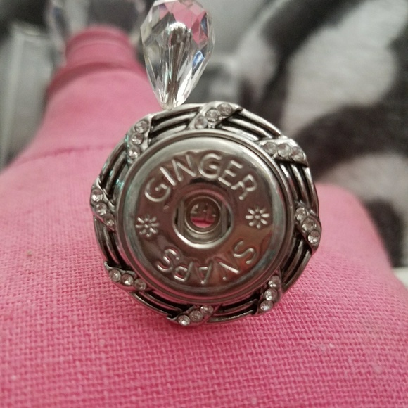 Ginger Snap ring with 2 snaps - Picture 2 of 4